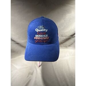 VTG Dale Jarrett #88 Hat Robert Yates Ford Quality Care NASCAR Chase 100% Cotton
